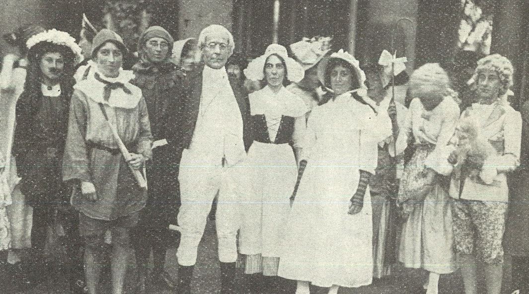 More members of the Pickwick cast<br><small><i>Cheltenham Chronicle and Gloucestershire Graphic</i> 29 June 1918</small>