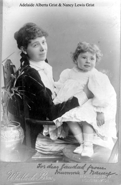 Nancy with her mother