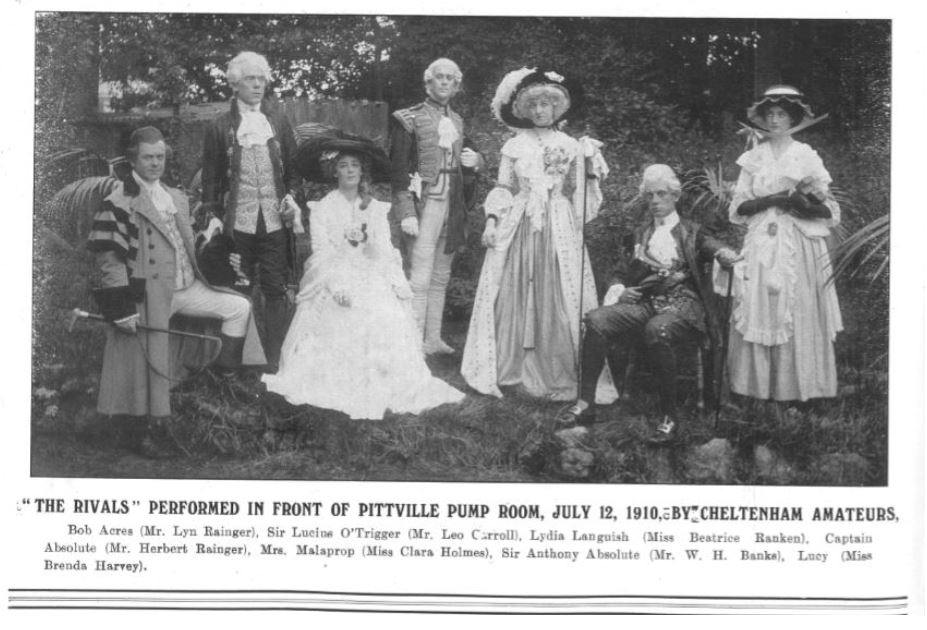 Tableau! and Curtain Call<br><small><i>Cheltenham Chronicle and Gloucestershire Graphic</i> 16 July 1910</small>
