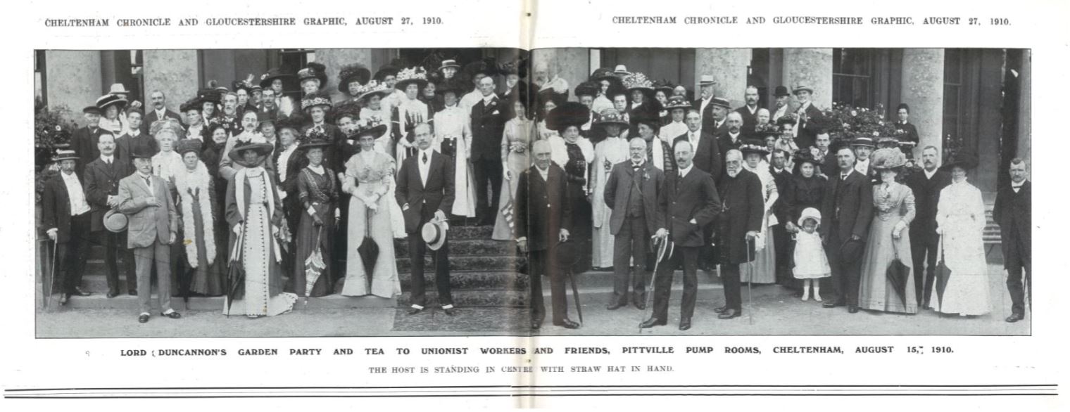 A month later, and another chance for a nice cup of tea<br><small><i>Cheltenham Chronicle and Gloucestershire Graphic</i> 27 August 1910</small>