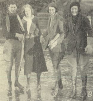 'Mr. W. R. Holman, Miss Williams, Miss Budd, Miss D. Holman'<br><small><i>Supplement</i> to the <i>Cheltenham Chronicle</i> 4 February 1933</small>